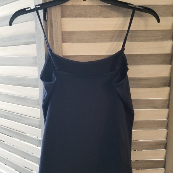 Ann Taylor Factory Cami Navy Small - Picture 3 of 6